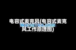 电容式麦克风(电容式麦克风工作原理图)