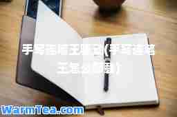 手写连笔王驱动(手写连笔王怎么卸载)