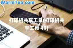 打印机共享工具(打印机共享工具 40)