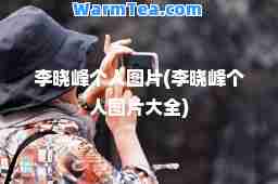 李晓峰个人图片(李晓峰个人图片大全)
