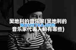 奥地利的音乐家(奥地利的音乐家代表人物有哪些)