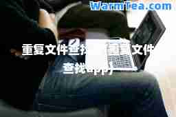 重复文件查找王(重复文件查找app)
