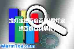 提灯定损百度百科(提灯定损百度百科解释)