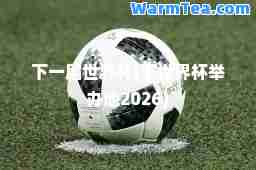 下一届世界杯(下世界杯举办地2026)