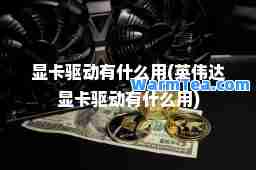 显卡驱动有什么用(英伟达显卡驱动有什么用)