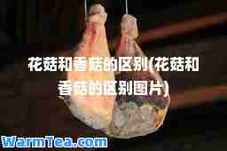 花菇和香菇的区别(花菇和香菇的区别图片)