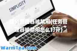 任务管理器被禁用(任务管理器被禁用怎么打开)