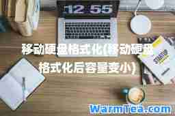 移动硬盘格式化(移动硬盘格式化后容量变小)