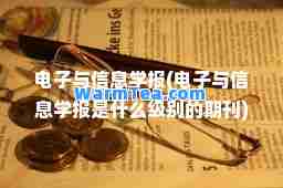 电子与信息学报(电子与信息学报是什么级别的期刊)
