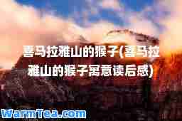 喜马拉雅山的猴子(喜马拉雅山的猴子寓意读后感)