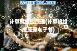计算机组成原理(计算机组成原理电子书)