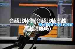 音频比特率(音频比特率越高越清晰吗)