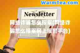 网络诈骗怎么报案(网络诈骗怎么报案网上报警平台)