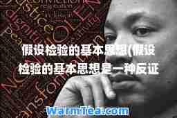 假设检验的基本思想(假设检验的基本思想是一种反证法式的推理)