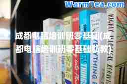 成都电脑培训班零基础(成都电脑培训班零基础私教)