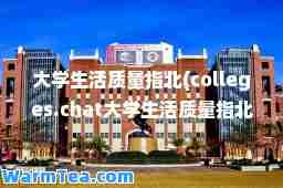 大学生活质量指北(colleges.chat大学生活质量指北)