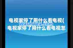 电视家停了用什么看电视(电视家停了用什么看电视怎么下载)