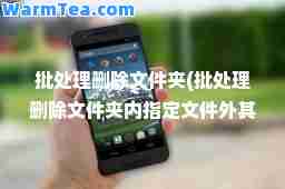 批处理删除文件夹(批处理删除文件夹内指定文件外其他所有文件)