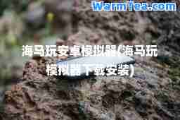 海马玩安卓模拟器(海马玩模拟器下载安装)