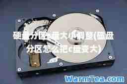 硬盘分区c盘大小调整(磁盘分区怎么把c盘变大)