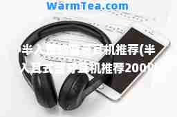 半入耳式蓝牙耳机(半入耳式蓝牙耳机200以内)