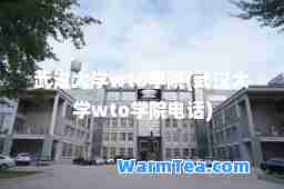 武汉大学wto学院(武汉大学wto学院电话)