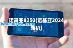 诺基亚8250(诺基亚2024新机)