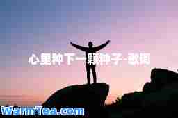 心里种下一颗种子-歌词