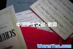 中国护士之歌-歌词