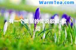 有一个美丽的传说歌词-歌词