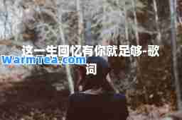 这一生回忆有你就足够-歌词
