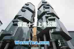 保定十大上市公司