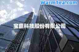宝鼎科技股份有限公司