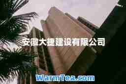 安徽大捷建设有限公司