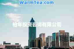 柏年投资咨询有限公司