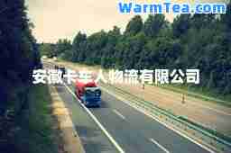 安徽卡车人物流有限公司