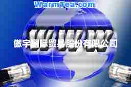 傲宇贸易股份有限公司