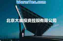 北京大威投资控股有限公司