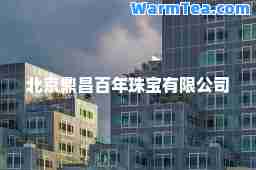 北京鼎昌百年珠宝有限公司
