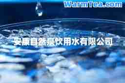 安康自然泉饮用水有限公司