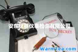 安东仪器仪表检测有限公司