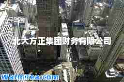 北大方正集团财务有限公司