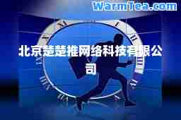 北京楚楚推网络科技有限公司