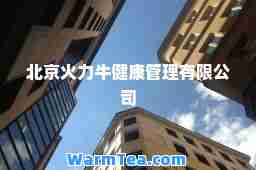 北京火力牛健康管理有限公司