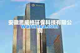 安徽思威格环保科技有限公司