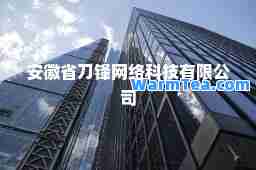 安徽省刀锋网络科技有限公司