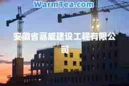 安徽省嘉威建设工程有限公司