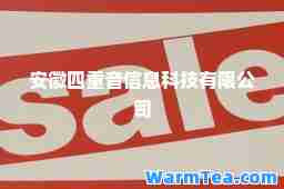 安徽四重音信息科技有限公司