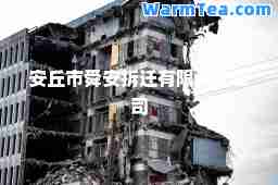 安丘市舜安有限责任公司