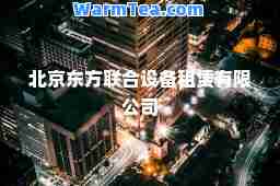 北京东方联设备租赁有限公司